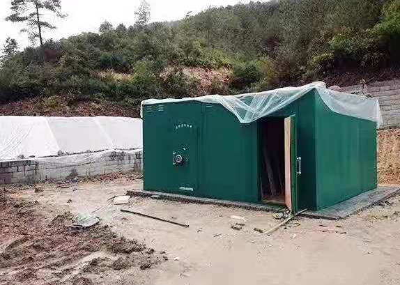 南部露天如何存放爆破线放炮线等爆破器材？
